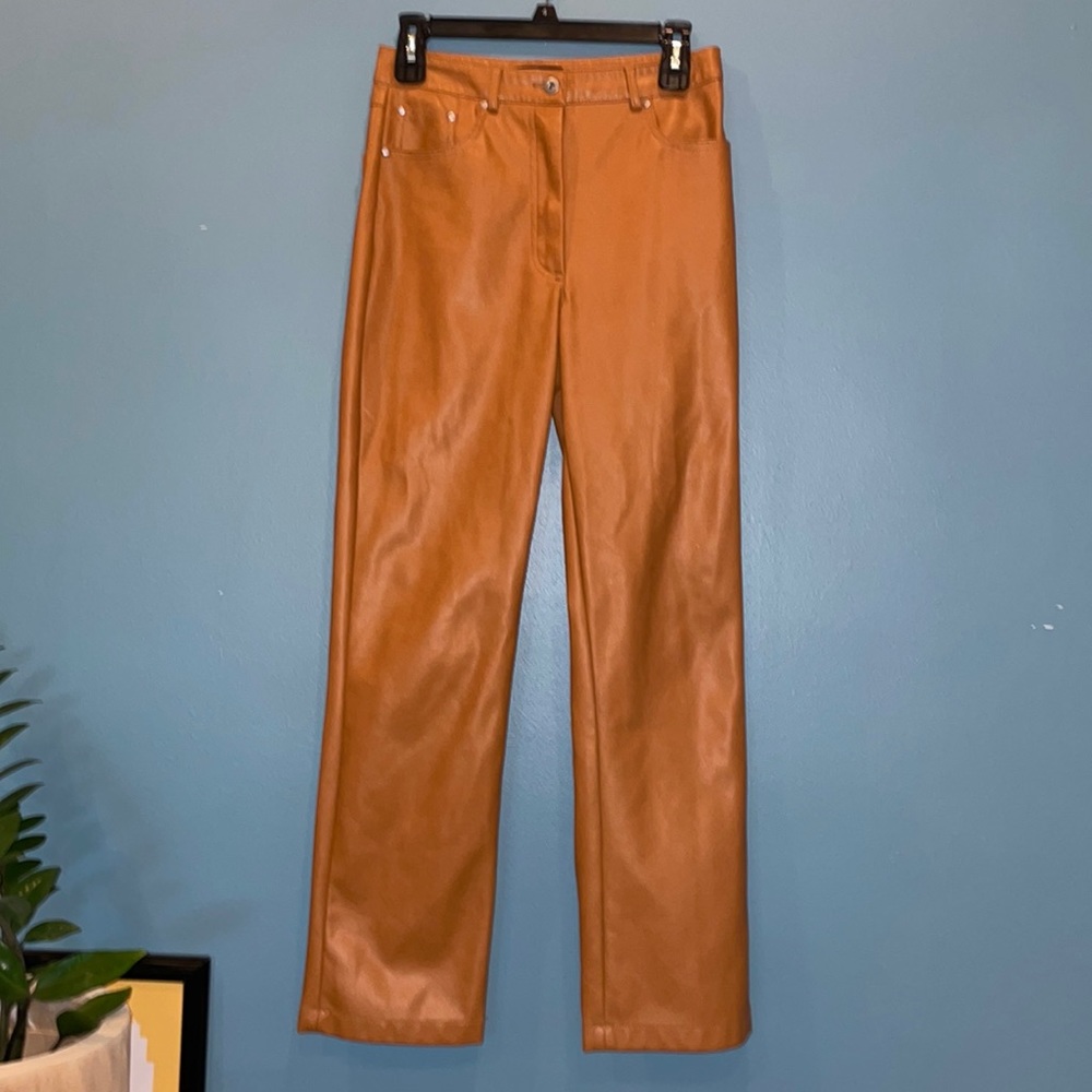 7 For All Mankind Faux Leather Pants